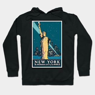 Vintage New York Travel Poster (1927) Hoodie